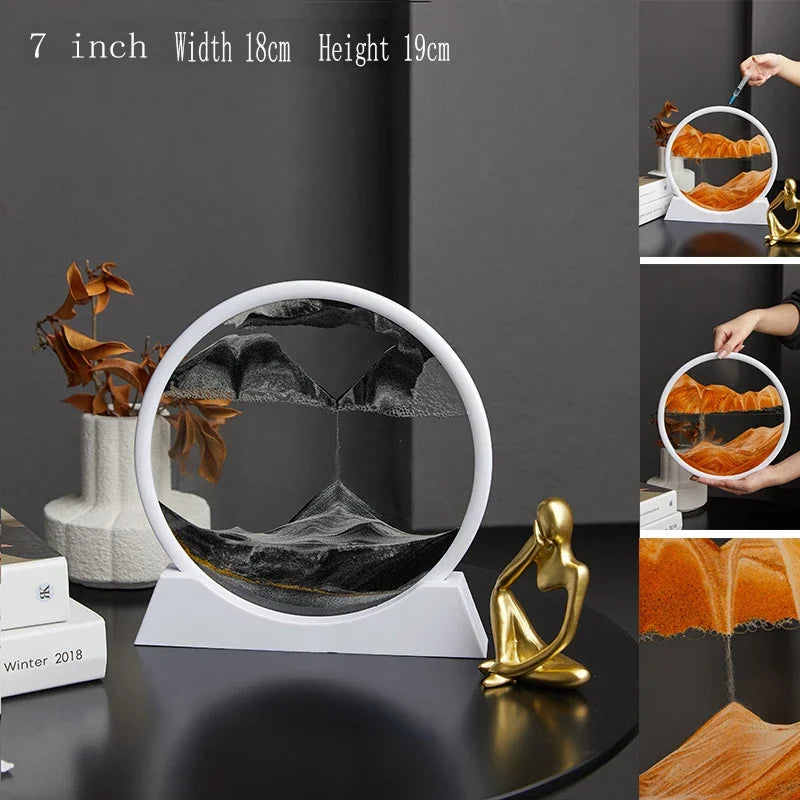 3D Moving Sand Art
