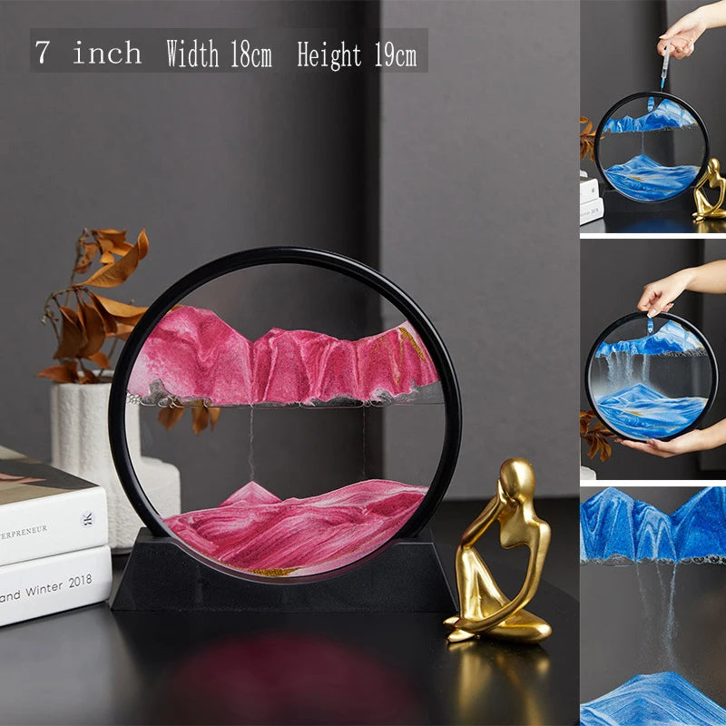 3D Moving Sand Art