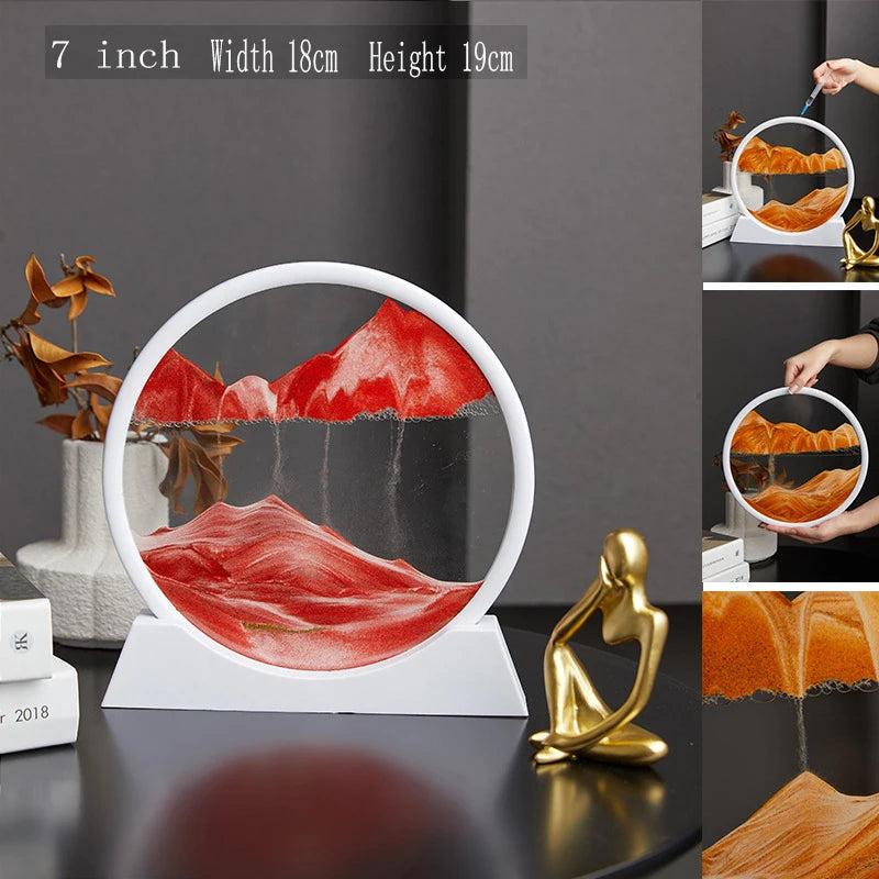 3D Moving Sand Art