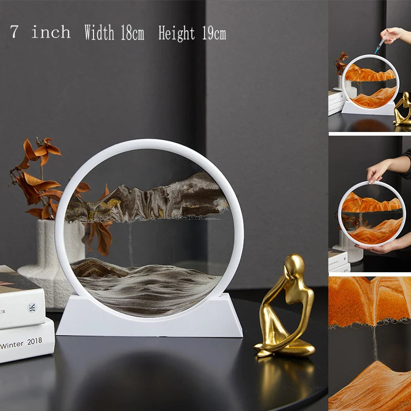 3D Moving Sand Art