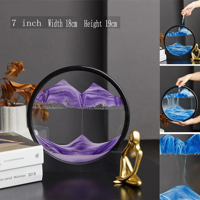 3D Moving Sand Art